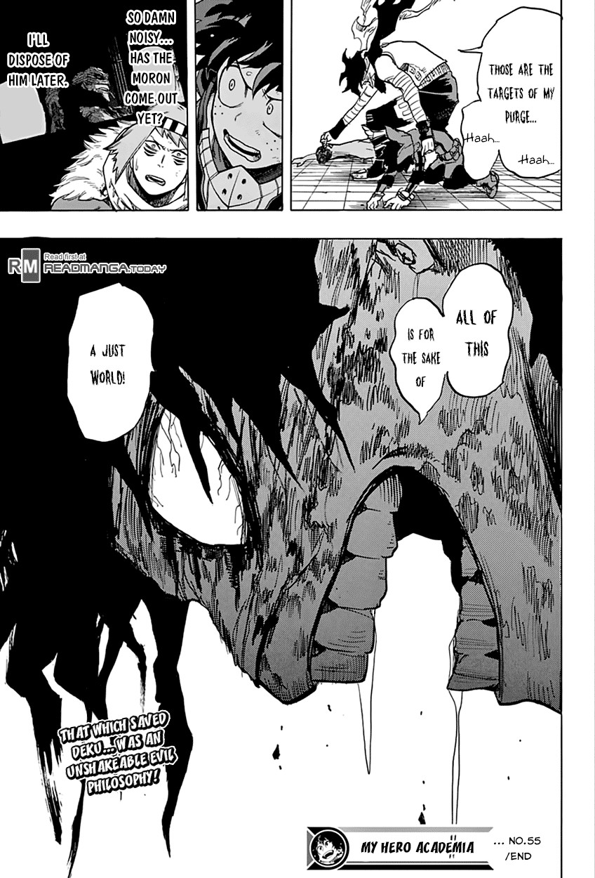 Boku no Hero Academia Chapter 55 22